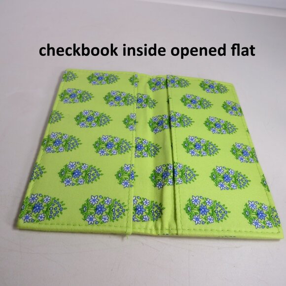 Vera Bradley Wallet & Checkbook Clutch pattern Citrus Elephants quilted cotton - Picture 12 of 12